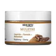 KEYA SETH AROMATHERAPY Mulethi Powder Face Pack for Women & Men, Brightening + Glowing Skin Yastimadhu 100gm