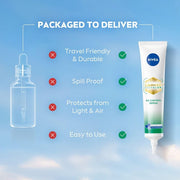 NIVEA Luminous Even Glow Oil Control Face Crème & Moisturiser Serum | Patented Thiamidol (60X More Effective Than Vitamin C) | Salicylic Acid & Hyaluronic Acid | Dark Spots & Pigmentation Serum for Oil Control, Brightening & Hydration | 10ml