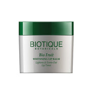 Biotique Lip Balm - Bio Fruit, 12G, 1 Count, Green