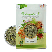 IndianJadiBooti Pure Dried Bael Leaves (Bilva Patra) | Aegle Marmelos | Traditional Ayurvedic Botanical for Digestive Harmony, Internal Cooling & Ritual Wellness