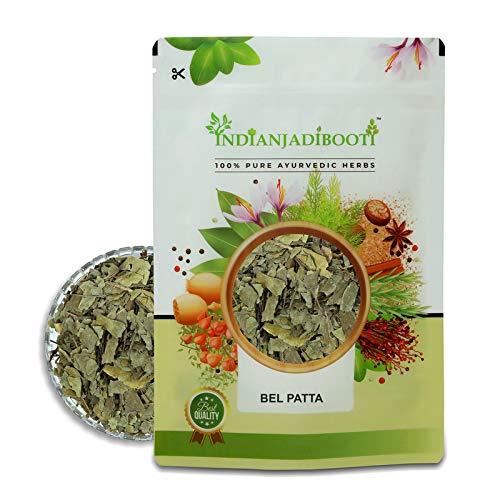 IndianJadiBooti Pure Dried Bael Leaves (Bilva Patra) | Aegle Marmelos | Traditional Ayurvedic Botanical for Digestive Harmony, Internal Cooling & Ritual Wellness