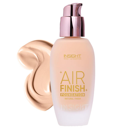 INSIGHT Air Finish Foundation - Iced Vanilla | Airbrushed Matte Finish | Lightweight & Comfortable | Buildable Coverage for Everyday Use | Suitable for All Skin Types - 40g