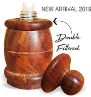 Parag Fragrances Sandal Saffron Oud Kasturi Attar 6ml / Handcrafted Wood Attar Bottle/Parag Woods Attars (Best/Top Attars of India By PF)