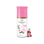 Yardley London English Rose Underarm Deodorant Roll On | With Licorirce Extract & Floral Extracts | Smooth & Eventoned Underarms | 48 H Long Lasting Floral Scent| 0% Alcohol & Dermat Approved | For Women | 50ml
