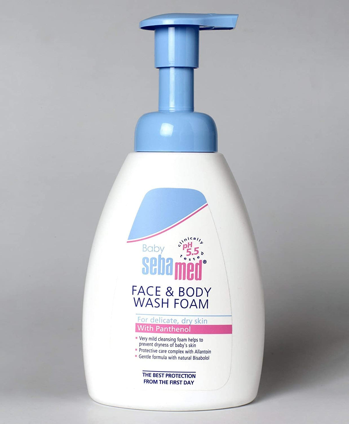 Sebamed Baby Face & Body Wash Foam|Ph 5.5|With Panthenol & natural Bisabolol| For delicate, dry skin& Baby Shampoo 150ml|Ph 5.5| Camomile|Natural moisturisers|No tears formula|For delicate scalp