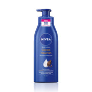 NIVEA Cocoa Nourish 400ml Body Lotion with Deep Moisture Serum| 72 H Moisturization | With Cocoa Butter & Coconut Oil | Non Greasy & Healthy Looking Skin |For Very Dry Skin