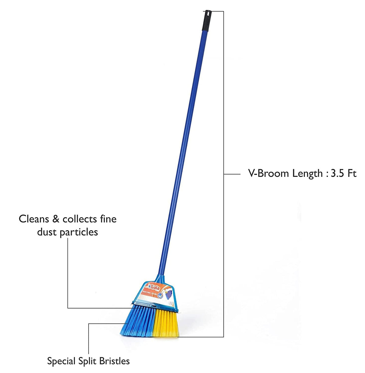 Gala 132826 V Floor Broom