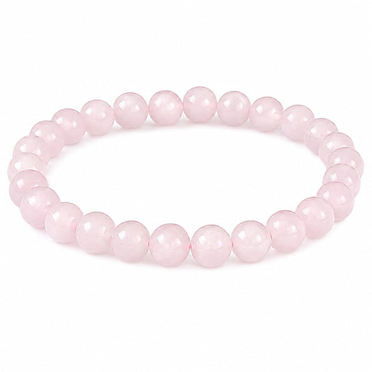 SHINDE EXPORTS Natural Pink Quartz Gemstone Bracelet for men and women