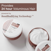Bare Anatomy Volumizing Shampoo & Hair Mask Combo | Up to 24 Hr Volume | Peptides & Rice Protein Milk | 250ml + 250g
