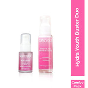 Suroskie Hydra Youth Buster Duo (Pack Of 2) | Rose Glass Skin Moisturizer (50Ml) + All Rounder Skin Serum (30Ml) | 4 In 1 Moisturizer For Glowing Skin | Helps To Improve Pigmentation | All Skin Types