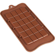 E-COSMOS® Silicone Bar Chocolate Mould Break Apart Choc Block Mould, Chocolate Color (Pack of 1) (Cadbury Design)