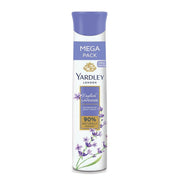 Yardley London English Lavender Refreshing Body Spray| Fresh Floral Scent| 90% Naturally Derived | Deo Spray| Body Deodorant for Women| 200ml
