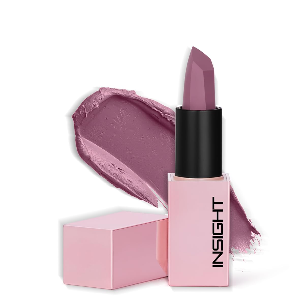 INSIGHT Prime Matte Lipstick - 3.8g |Satin Matte Finish |All day Comfort Wear | Infused with Hyaluronic Acid & Rosehip Oil |(IRISH COFFEE)