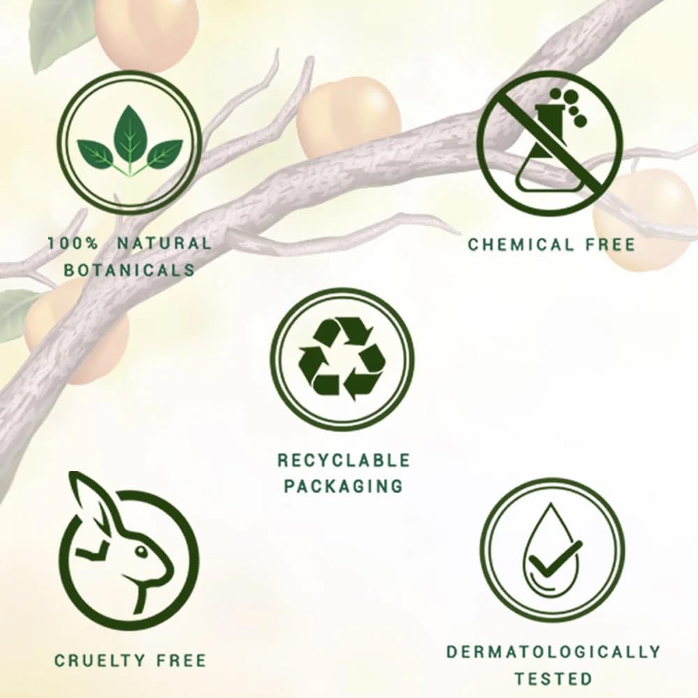 Biotique Bio Apricot Refreshing Body Wash | Keeps Skin Fresh and Clean | Brightens Skin and Reducing Dark Spots | 100% Botanical Extracts | Suitable for All Skin Types | 800ml