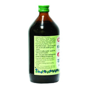 Baidyanath Asli Ayurved Khadirarishta | Ayurvedic Syrup for Skin Disorders | Blood Purifier, 450 ml - (Pack Of 2)