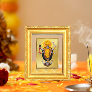 DIVINITI Kali Maa | Goddess of Power & Protection Tabletop and Wall Frame in 24K Gold Plated Foil