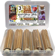 Parag Fragrances 5 in 1 Natural Dhoop Sticks 250 Grams (Set No. 3)