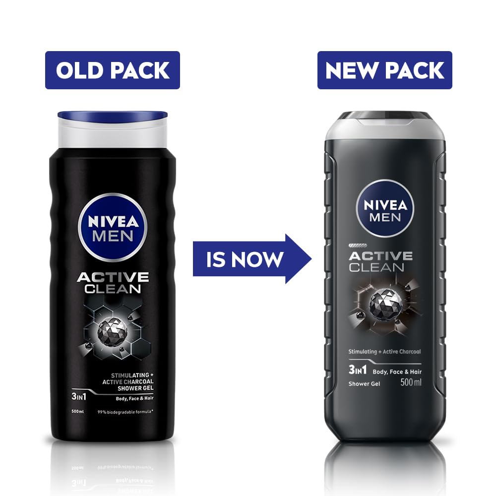 NIVEA MEN Active Clean Shower Gel