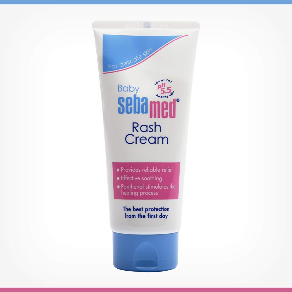 Sebamed Baby Rash Cream 100 ml|pH 5.5|Ideal for Diaper Rashes| Faster rash healing | (Pack of 2)