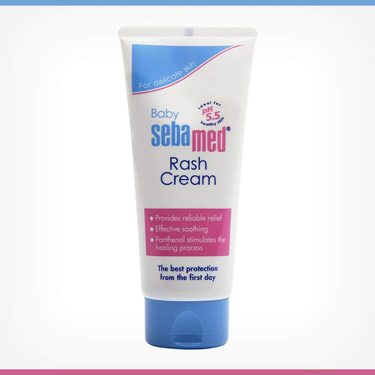 Sebamed Baby Rash Cream 100 ml|pH 5.5|Ideal for Diaper Rashes| Faster rash healing | (Pack of 2)