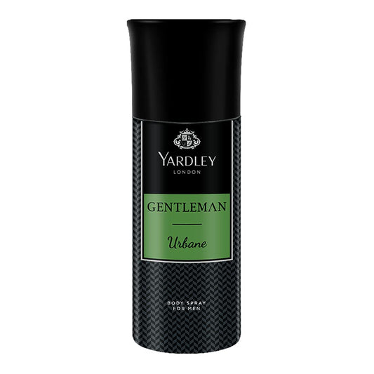 Yardley Gentleman Fresh Urbane Body Spray Bottle For Men, 150Ml