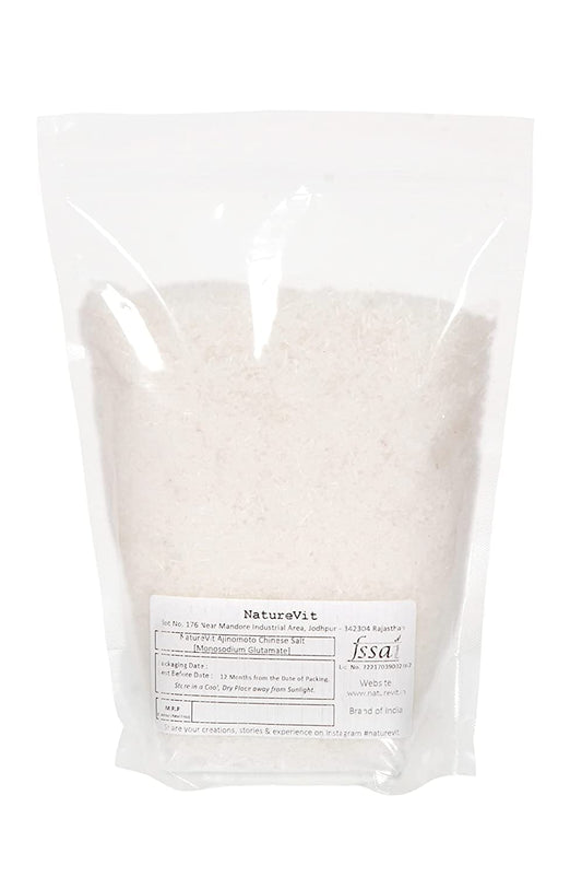 NatureVit Ajinomoto Chinese Salt 200 Gram | Monosodium Glutamate (MSG) | Umami Flavor Enhancer for Chinese Cuisine, Soups & Snacks