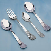 Parage 24 Pieces Premium Stainless Steel Cutlery Set, Home & Kitchen with Gift Box (6 Pieces Each Table Spoons, Table Forks, Dinner Spoon & Tea Spoons) with Leatherite Box (Imperial Design)