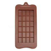 E-COSMOS® Silicone Bar Chocolate Mould Break Apart Choc Block Mould, Chocolate Color (Pack of 1) (Cadbury Design)