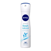 Nivea Deodorant Fresh Natural for Women, 150ml (Pack of 3, Spray)