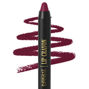 INSIGHT Long Lasting Lip Crayon – All-Day Comfort | Matte Finish | Waterproof | Non-Transfer | Non-Sticky | Enriched with Vitamin E & Kojic Acid | Sharpenable Tip | Full Coverage | Lightweight Lipstick (Smokey Rose) – 7g