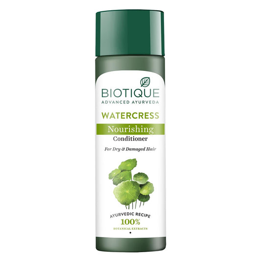 Biotique Bio Watercress Fresh Nourishing Conditioner, 120Ml, Dry, 1 Count