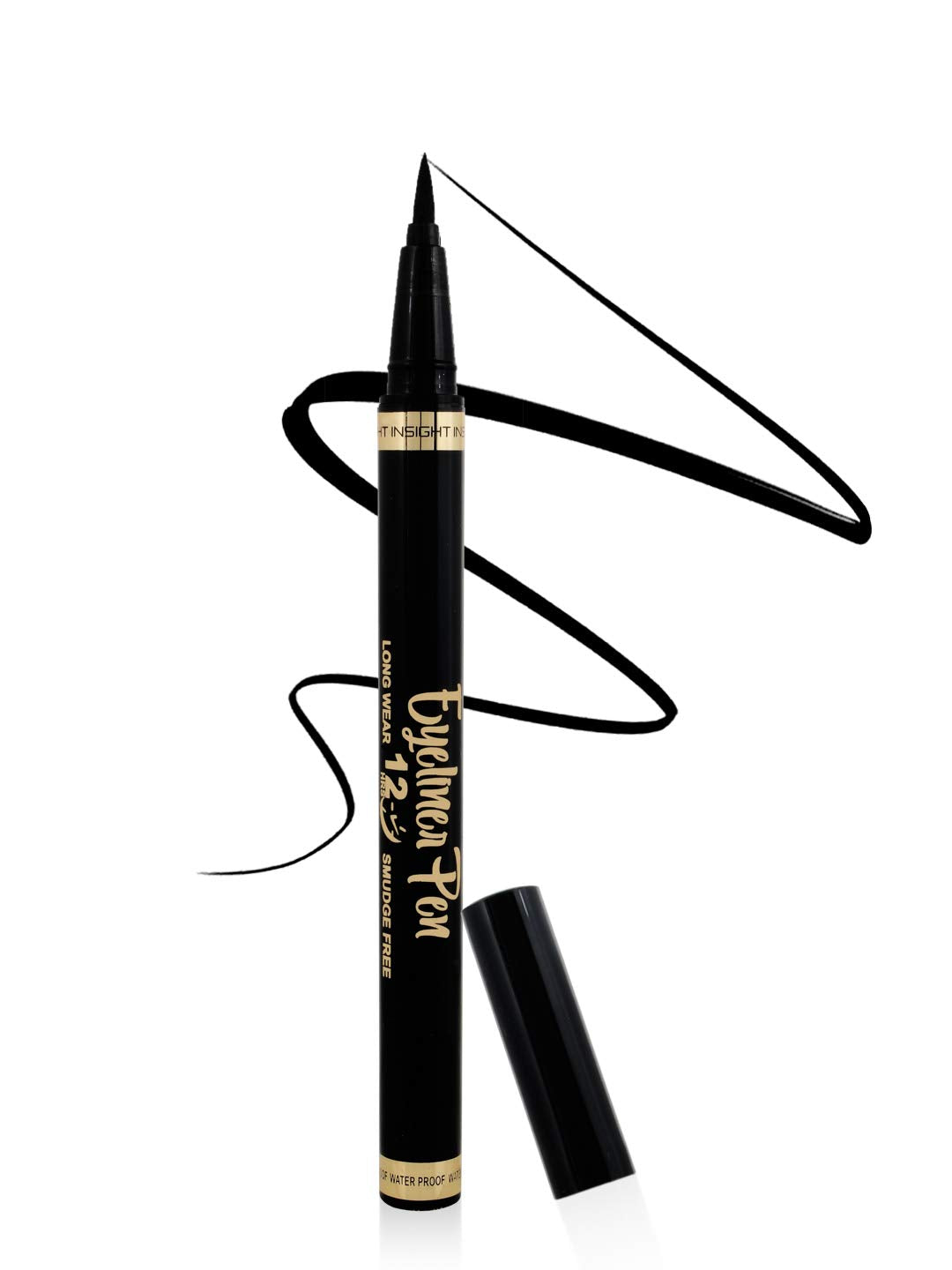 INSIGHT Liner Express Eye Pen - Black|Matte Finish|Quick Drying|Waterproof - 1.5g