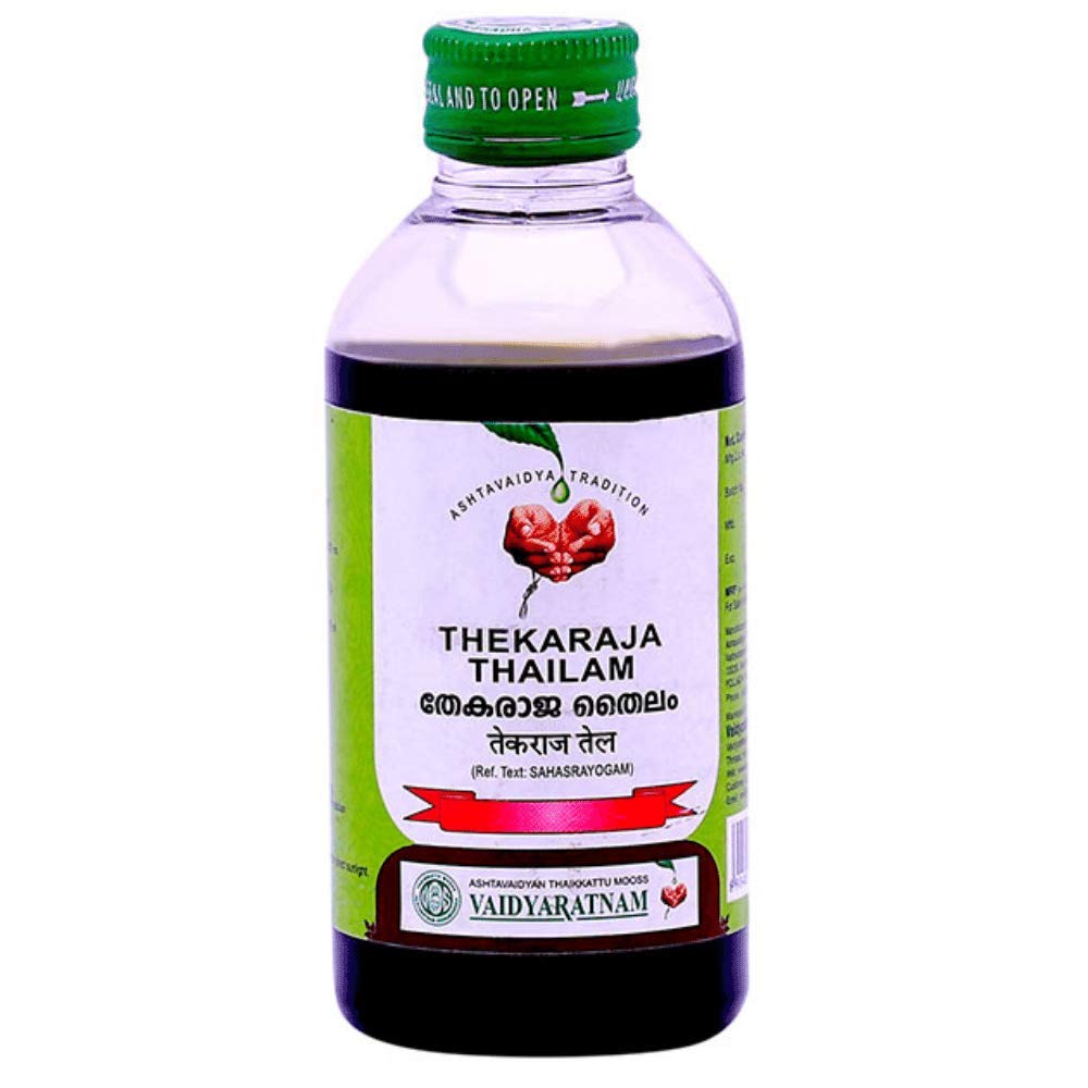Vaidyaratnam Thekaraja Thailam 200 ml (Pack Of 2)