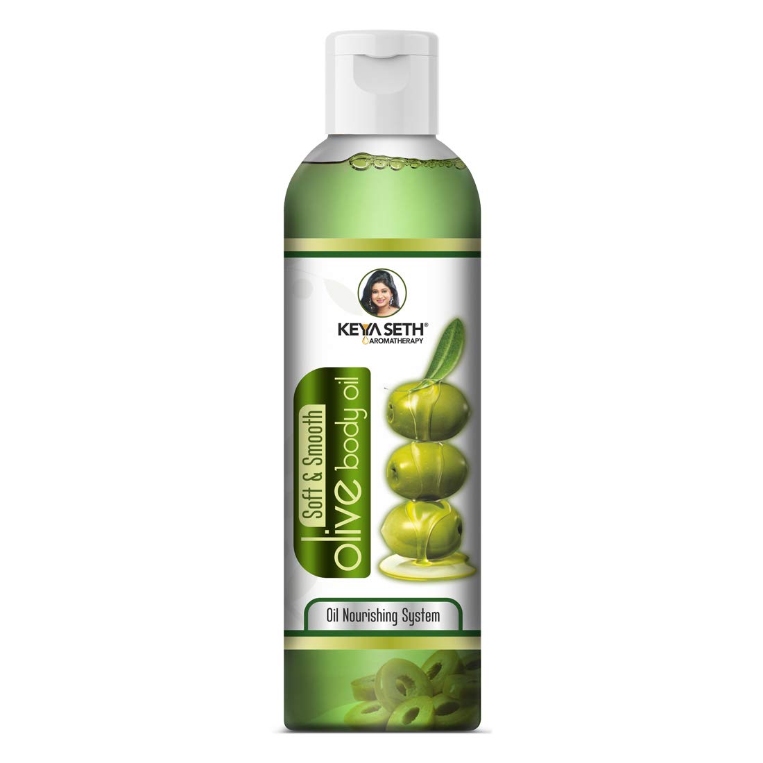 KEYA SETH AROMATHERAPY, DEVICE OF DROP Pure Olive, Sandalwood, Almond and Saffron Aromatherapy Soft and Smooth Fairness Body Oil (200ml)