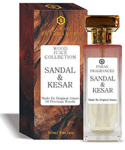 Parag Fragrances Chandan-Kesar, 60ml Real Natural Perfume Spray For Unisex, Best Long Lasting Perfume Spray - Sandalwood