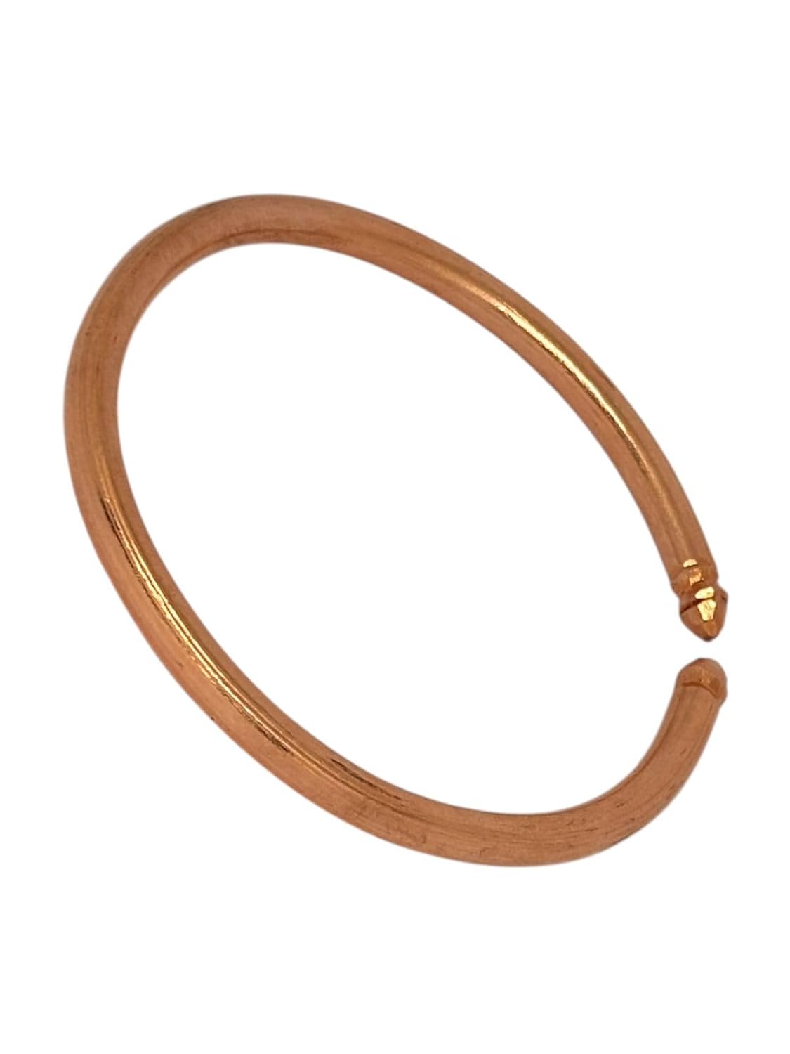RUDRADIVINE Pure Copper Kada Bracelet for Men & Women – Adjustable, Unisex Bangle for Wellness & Fashion