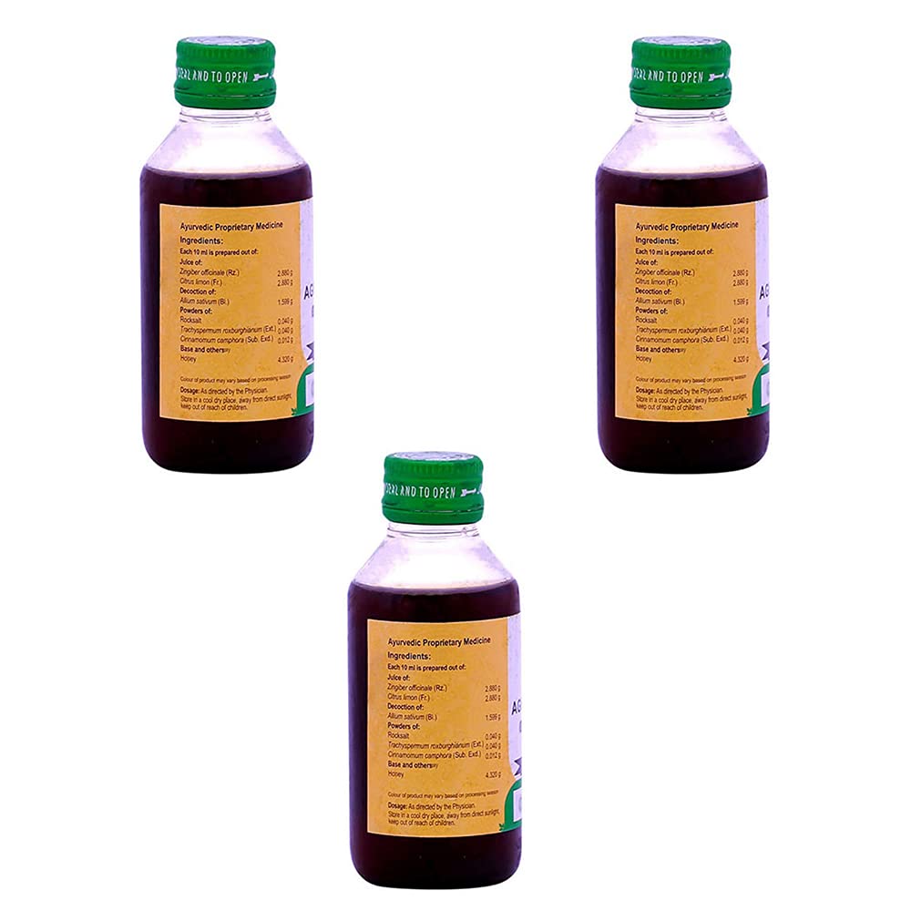 Vaidyaratnam Agnidravakam 100 ML (Pack Of 3)