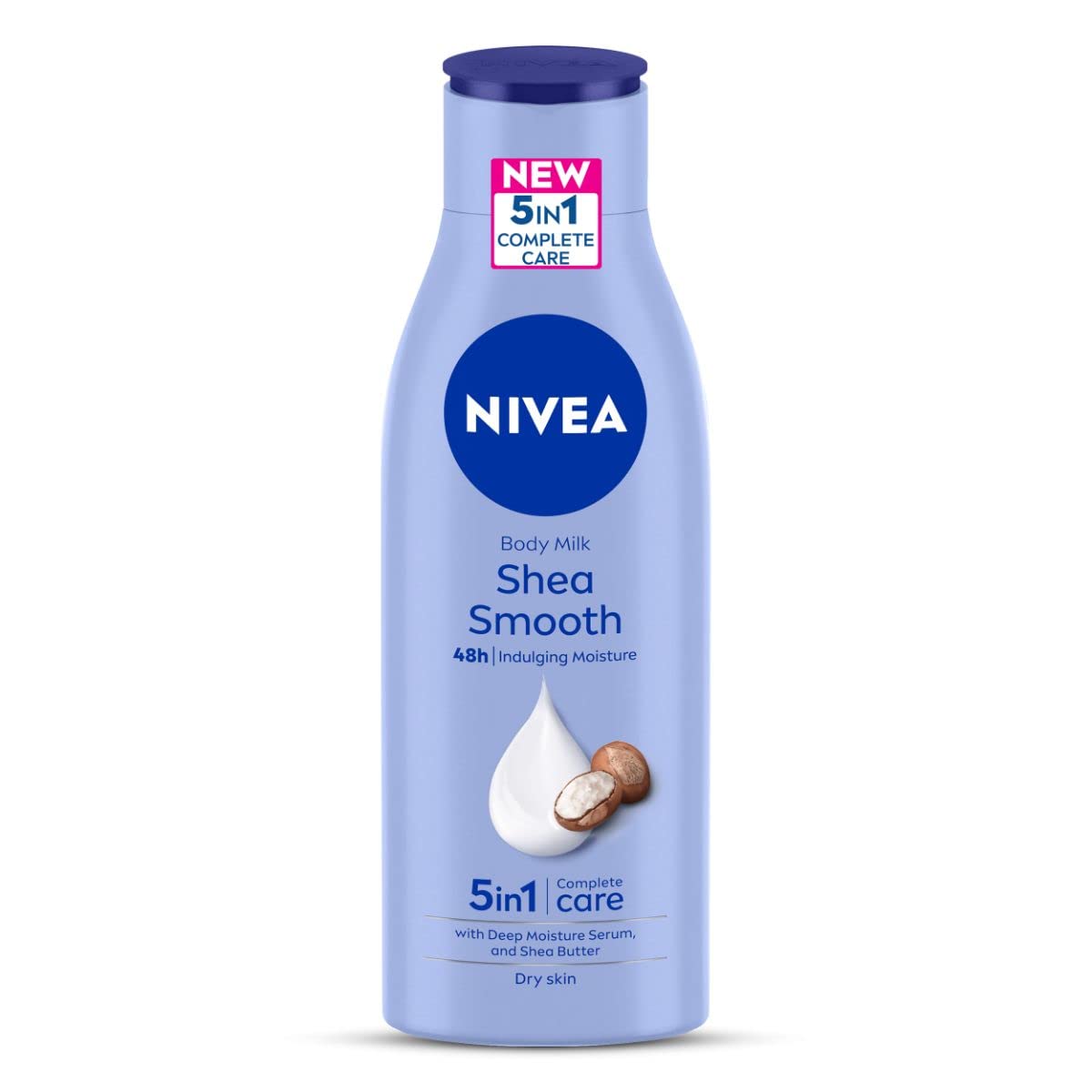 Nivea Body Lotion For Dry Skin, Shea Smooth, With Shea Butter, For Men & Women, 200 ml & Nivea Fresh Active Original Deodorant for Men, 150ml