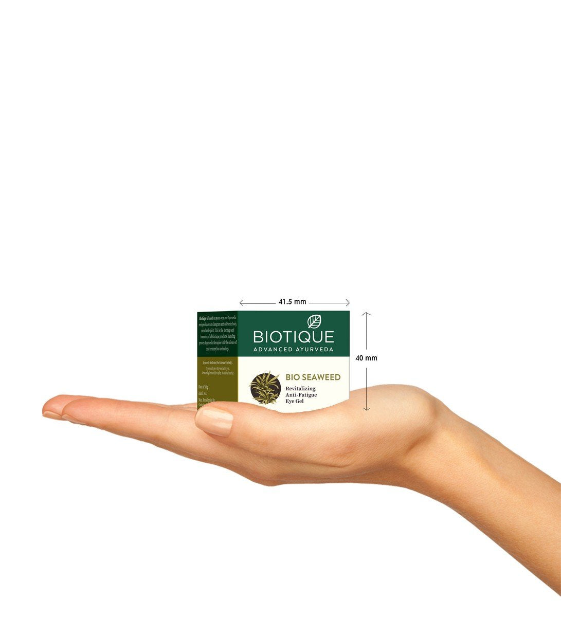 Biotique Bio Seaweed Revitalizing Anti Fatigue Eye Gel, 15g And Biotique Bio Papaya Revitalizing Tan Removal Scrub, 75g