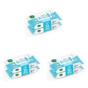 Mother Sparsh Pure Water Baby Wipes (40X2) Travel Friendly Combo - Pack of 3