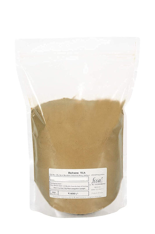 NatureVit Jamun Seed Powder 1 Kg | Natural Supplement for Blood Sugar Support | Ayurvedic Remedy for Diabetes | Rich in Antioxidants & Fibre | 100% Pure & Chemical-Free