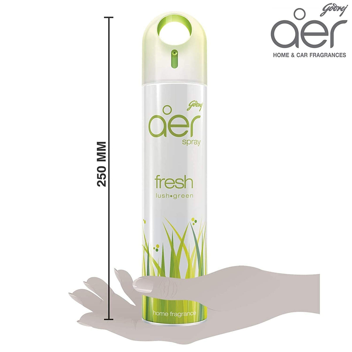 Godrej aer spray, Air Freshener for Home & Office - Cool Surf Blue & Fresh Lush Green | Long-Lasting Fragrance | Pack of 2 (240 ml each)