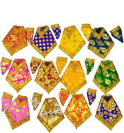 SHINDE EXPORTS shirdi saibaba idol dress cloth vastra shawl (pack of 12 for 11 inches idol (4.5 no.))