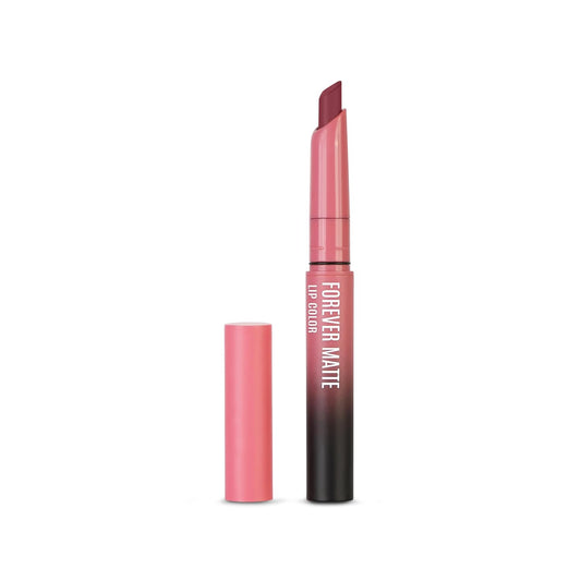 INSIGHT Forever Matte Lip Color - (Blush Breeze)| Moisture Rich Formula with Rice Bran Butter and Hyaluronic Acid for Long Wear Hydration | Lightweight| Bold Pigment | Comfortable Finish - 2g
