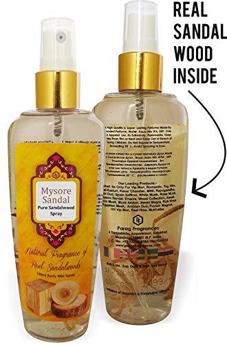 Parag Fragrances Sukhad Attar Spray, 100ml (Kesar-Chandan) Unisex Wood Scent, Long Lasting