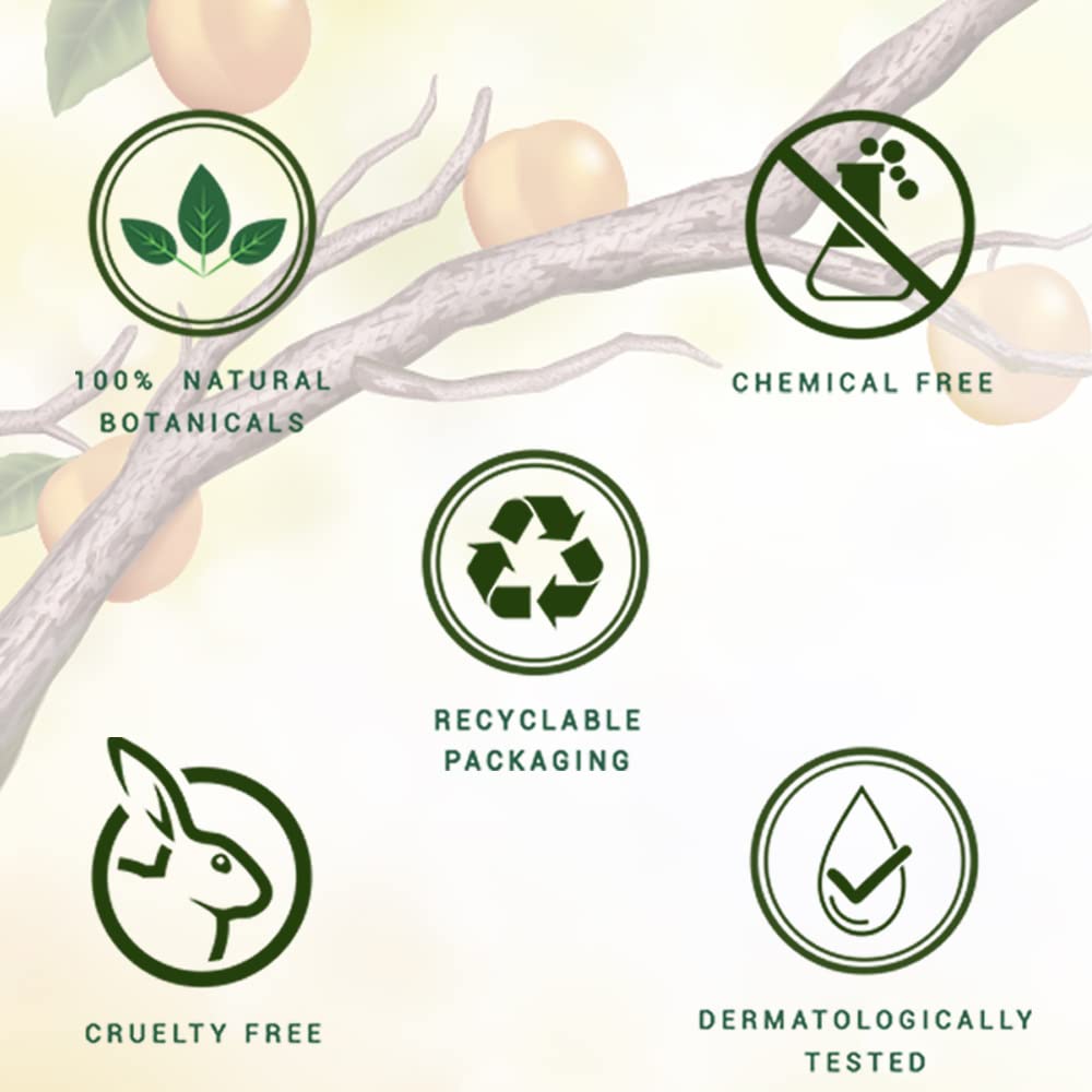 Biotique Bio Apricot Refreshing Body Wash | Keeps Skin Fresh and Clean | Brightens Skin and Reducing Dark Spots | 100% Botanical Extracts | Suitable for All Skin Types | 190ml