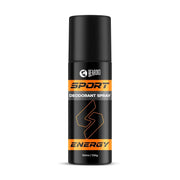 Beardo Sport Energy Deodorant Spray 150Ml | Body Spray Perfume For Men | Deo For Men | Fresh Long-Lasting Deodorant Spray