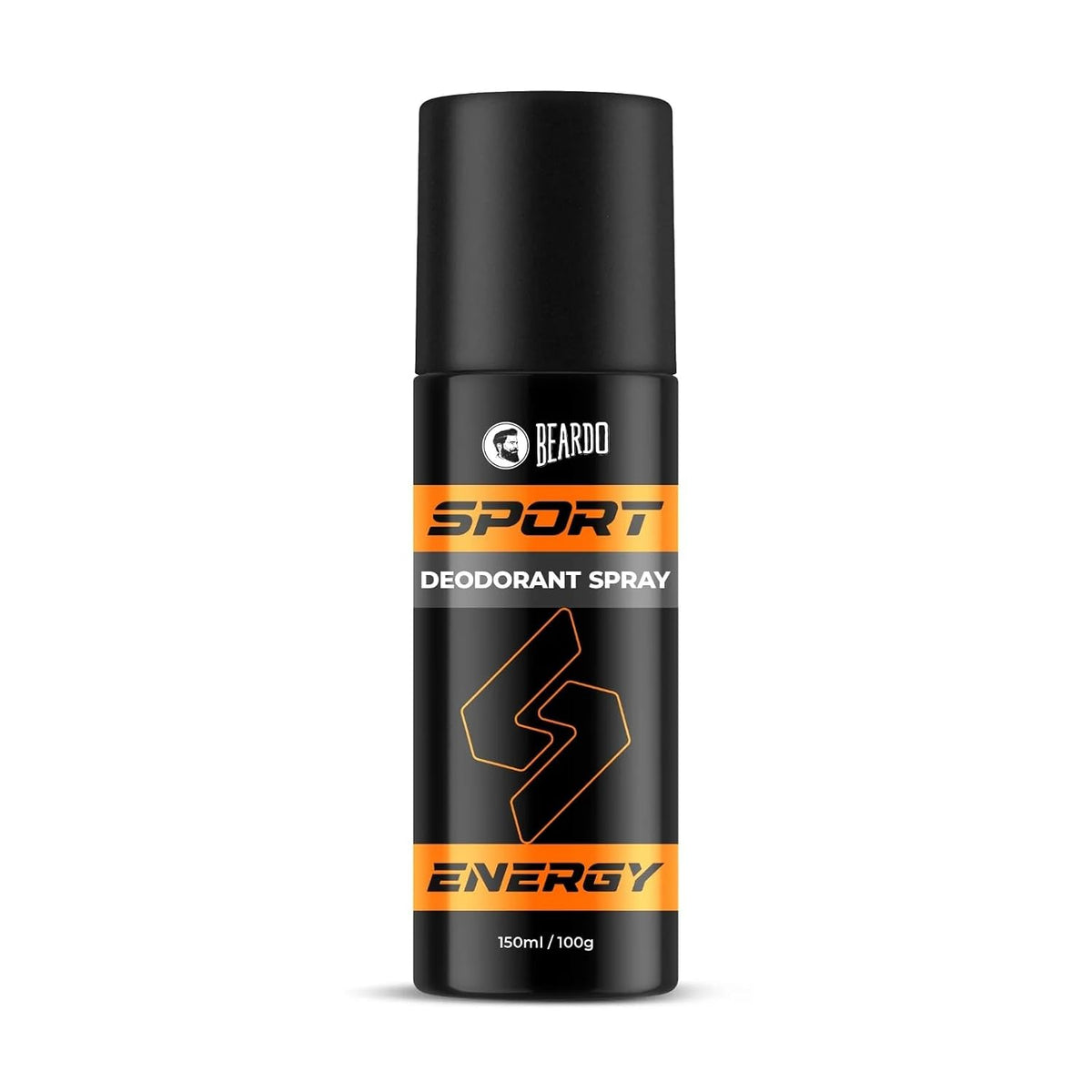 Beardo Sport Energy Deodorant Spray 150Ml | Body Spray Perfume For Men | Deo For Men | Fresh Long-Lasting Deodorant Spray