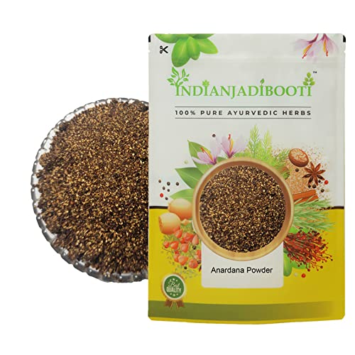 IndianJadiBooti Pure Anardana Powder (Dried Pomegranate Seed Churna) | Premium Culinary Souring Agent for Authentic Indian Dishes, Curries & Chaat Seasoning 900 Grams Pack