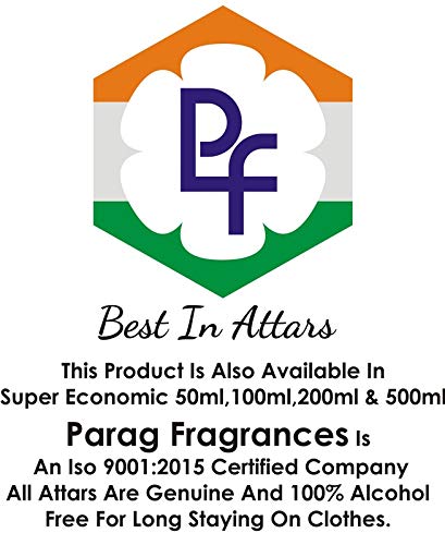 Parag Fragrances Rose Chandan Attar 6ml / Handcrafted Wood Attar Bottle/Parag Woods Attars (Best/Top Attars of India By PF)